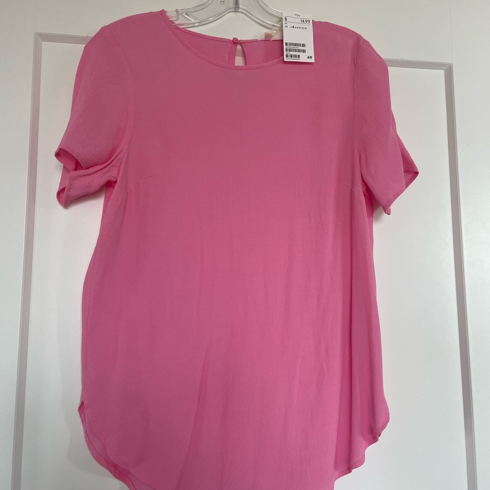 Pink blouse